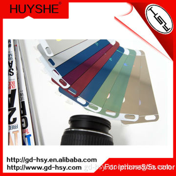HUYSHE Mobile Phone Use clear gold tempered glass screen protector for iphone 5 se